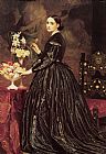 Lord Frederick Leighton Mrs James Guthrie painting