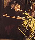 Painter Canvas Paintings - The Painter's Honeymoon