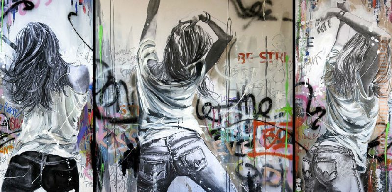 Women Canvas Paintings - Great Women Dance Poster by Cecile Desserle